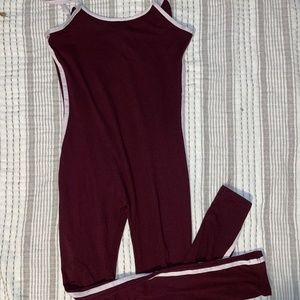 Striped Sides Jumpsuit